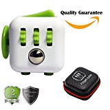 Generic Color Kchkui Fidget Toys Cube Anxiety Attention Toy with Delicate Box Relieves Stress & Anxiety & Relax for Children & Adults