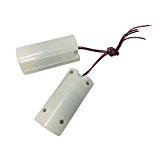 2-Pack White Battery Powered Electric 12 Volt DC Mini Vibration Motor Hand Massager Toys