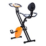 Pinty Folding Adjustable Upright Magnetic Exercise Bike Cycling Bicycle Home