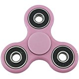 Tri-Spinner Fidget Toy Hand Spinner Premium Hybrid Stainless Steel Ball / Ceramic Bearing Perfect High Speed 1-2 Min Spins For Kids & Adults Hand Killing Time Stress Reducer, ADD, ADHD And EDC Focus