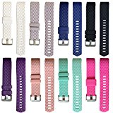 Bands for Fitbit Charge 2, Classic Fitness Replacement Accessories Wrist Band for 2016 Fitbit Charge 2