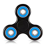 Tri-Spinner Fidget Toy Hand Spinner Premium Hybrid Stainless Steel Ball / Ceramic Bearing Perfect High Speed 1-2 Min Spins For Kids & Adults Hand Killing Time Stress Reducer, ADD, ADHD And EDC Focus