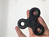 Father.son Anti-Anxiety 360 Spinner Helps Focusing Fidget Spinner Toy Stress Reducer Ceramic Bearing – Perfect For ADD, ADHD, Anxiety, and Autism Adult Children (Black)