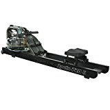 First Degree Fitness Indoor Water Rower with Adjustable Resistance – Apollo Pro II Black Reserve