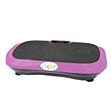 Ultraslim Pink Crazy Fit Full Body Vibration Platform Massage Machine MP3 Player