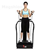 X-MAG Carzy Fit Vibration Platform Fitness Machine Massage Slim Black