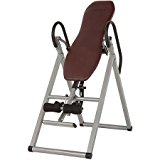 Exerpeutic Stretch 300 Inversion Table Has a Foam Vinyl Covered Backrest for a Comfortable Head and Back When Inverting.