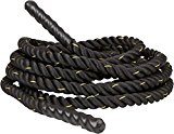 Trademark Innovations Battle Rope – Strength & Core Traning – By (2 in. Thick, 30′)