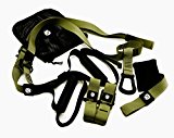 CHALTEN Resistance Pro Trainer Kit- Professional Gym Fitness Training Straps (Green)