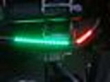 MUDCAT OUTDOORS EXCLUSIVE BOAT NAVIGATION LED LIGHT STRIPS RED & GREEN MARINE BASS TRITON RANGER TRITON by Mudcat Outdoors