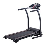 Pinty Folding Home Running Machine Wide Incline Treadmill with LED Display, MP3 Player USB Compatible, Ermergency Stop, Calories Burned Tracker, Miles Track, BMI Calculator