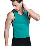 NonEcho Men’s Neoprene Sauna Vest Fitness Sweat Body Shaper Tank Top