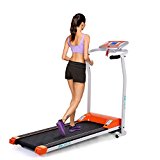 ANCHEER S8400 Electric Treadmill (Orange)