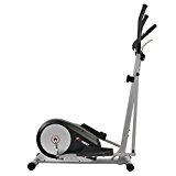 EFITMENT E006 Magnetic Elliptical Machine Trainer w/ LCD Monitor and Pulse Rate Grips