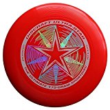 Discraft 175 gram Ultra Star Sport Disc. DARK RED