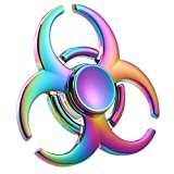 ANTI-SPINNER Colorful Cool Hand Spinner Fidget Toy with Steel Ball Bearing EDC Focus Stress and Anxiety Relief Toy