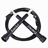 EverAct ™ Adjustable Jump Rope – Best for Boxing MMA Fitness Training – Speed , Boxing, Skipping Exercise, Jumping Workout & Fitness Training