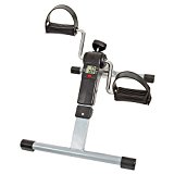 Wakeman Fitness Folding Pedal Exerciser with Electronic Display
