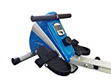 Body Xtreme Fitness ~ Home Rowing Machine Body Sculpture 1500-S, Home Exercise Equipment, Fitness, Lose Weight, Cardio, Arm workout (Silver/Blue)