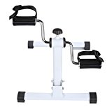 Anfan Pedal Exerciser Lightweight Mini Pedal Exerciser Leg and Arm Exercise Peddler Machine Physical Therapy Pedal Exercise Bike