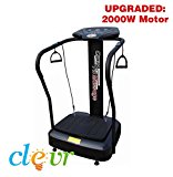 2000w Crazy Fit Pro Vibration Massage Fitness Machine Vibe Plate Platform