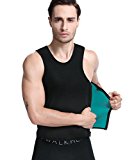 NonEcho 10mm Neoprene Men’s Vest with Zip for Weight Loss, Muscle Building, Cardio Endurance and Core Strength