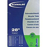 SCHWALBE AV17 Bicycle Inner Tube with Schrader Valve ~~28 inch 37622 MM (28 x 1 3/8 x 1 5/8 inches) (28 x 1.4 inches) by Schwalbe