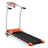 Fanala Folding Exercise Treadmill Electric Home Running Machine Orange