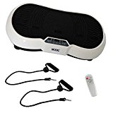 Modic Fitness Vibration Platform Workout Machine | Exercise Equipment For Home | Vibration Plate | Balance Your Weight Workout Equipment Includes, Remote Control & Balance Straps Included