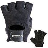 Contraband Black Label 5050 Basic Weight Lifting Gloves (PAIR) (Black, X-Large)