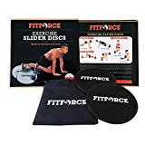 Exercise Equipment Gliding Discs Home Gym Abdominal Core Leg Fitness Strength Training Set of 2