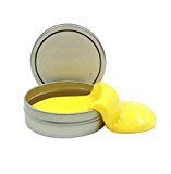 Charberry Luminous Rubber Mud Slime Putty Scented Tub Stress Relief (Yellow)