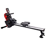 Stamina X Magnetic Rower with 8 Level Magnetic Resistance, Multi-Functional Workout Monitor, and Floor Protectors