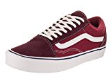 Vans Unisex Old Skool Lite (Throwback) Port Royal/Tibetan Red Skate Shoe 11.5 Men US