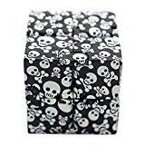 Fubovd Luxury EDC Infinity Cube Mini For Stress Relief Fidget Anti Anxiety Stress Funny (Skull)