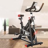 Stationary Exercise Bicycle Trainer Indoor Bike Cycling Cardio Health Home Workout Fitness Equipment (Black)