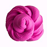 Fubovd Fluffy Floam Slime Mastic Scented Stress Relief No Borax Kids Toy Sludge Toy … (Hot Pink)