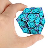 Fubovd Luxury EDC Infinity Cube Mini For Stress Relief Fidget Anti Anxiety Stress Funny (BOHOC)