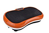 Fitness Vibration Platform Workout Machine Exercise Equipment For Home Vibration Plate Balance Your Weight Workout Equipment Includes, Remote Control & Balance Straps Included (Orange+White)