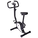 JAXPETY Exercise Bike Upright Cycling Health Fitness Bicycle Stationary Machine Black