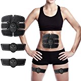 Abdominal Muscle Toner, ABS Trainer Body Fit Toning Belt For Abdomen/ Arm/ Leg Training Men & Women Home Office Workout Equipment