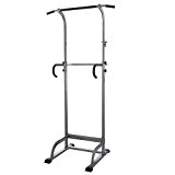 Happybuy Power Towers Adjustable Height Multistation Power Tower 550LBS Dip Bar and Pull Up Station Home Fitness Workout Station (MK-4001A Power Tower)