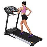 Electric Folding Treadmill Health Fitness Training Equipment W525 (GREY)