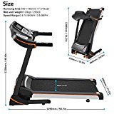 3.0HP Fitness Folding Electric Treadmill Motorized Walking Running Machine Indoor Commercial Fitness Training Equipment