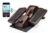 Cubii Desk Elliptical, Bluetooth Enabled, Sync w/ FitBit & Apple HealthKit, Premium Wood Finish, Easy Assembly, Quiet