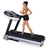 Home Gym Folding Treadmill With 15 Auto Incline W580 (Sliver-Black)