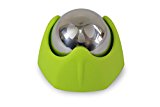 Balance 1 Ice Ball Roller-Stainless Steel Ball Cold Therapy Relief (Green)