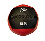 j/fit Medicine Ball, Red/Black, 8-Pound