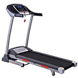 Sunny Health & Fitness Portable Treadmill with Auto Incline, LCD, Smart APP and Shock Absorber – SF-T7705