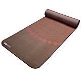 Fit Spirit Extra Thick Yoga Mat Henna Red ½” Inch